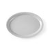 HENDI - Fast - Food - Tablett - Polypropylen, Oval, Grau, 265x195x15 mm - HENDI - GastroDeals