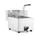 HENDI - Friteuse Profi Line Digital - mit Ablasshahn, 8L, 230V/3500W, 305x515x345 mm - HENDI - GastroDeals