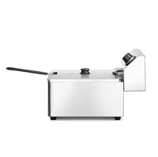 HENDI - Fritteuse Kitchen Line - 4L, 230V/3000W, Edelstahl, 218x380x310 mm - HENDI - GastroDeals