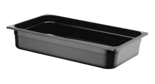 HENDI - Gastronorm - Behälter 1/1 Profi Line - Polycarbonat, Schwarz, 14L, 530x325x100 mm - HENDI - GastroDeals