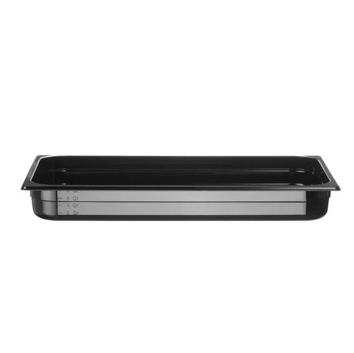 HENDI - Gastronorm - Behälter 1/1 Profi Line - Polycarbonat, Schwarz, 9L, 530x325x65 mm - HENDI - GastroDeals