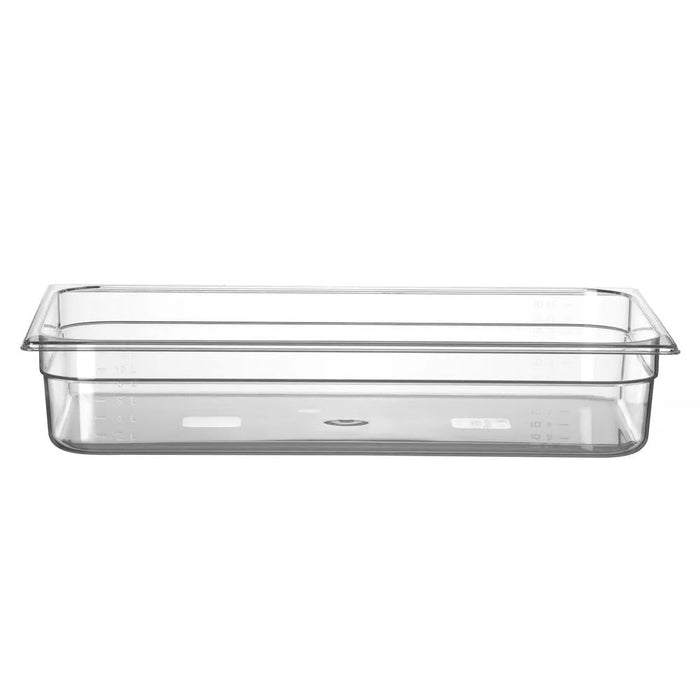 HENDI - Gastronorm - Behälter 1/1 Profi Line - Transparent, 14L, 530x325x100 mm, Polycarbonat - HENDI - GastroDeals