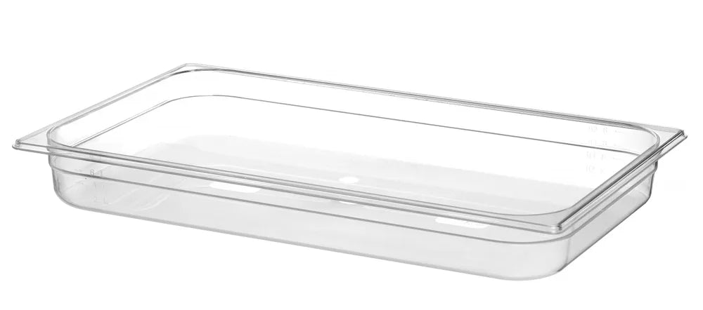 HENDI - Gastronorm - Behälter 1/1 Profi Line - Transparent, 9L, 530x325x65 mm, Polycarbonat - HENDI - GastroDeals