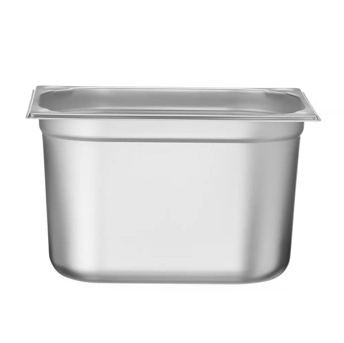 HENDI - Gastronorm - Behälter 1/2 Kitchen Line - Edelstahl, 12,5L, (H)200 mm, Abgerundete Kanten - HENDI - GastroDeals