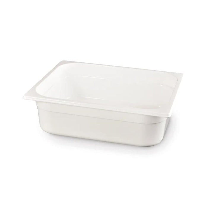 HENDI - Gastronorm - Behälter 1/2 - Polycarbonat, 6,5L, Weiß, 325x265x100 mm - HENDI - GastroDeals