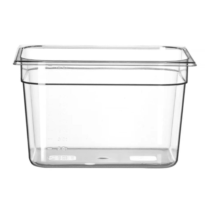 HENDI - Gastronorm - Behälter 1/2 Profi Line - Polycarbonat, Transparent, 12,5L, 325x265x200 mm - HENDI - GastroDeals