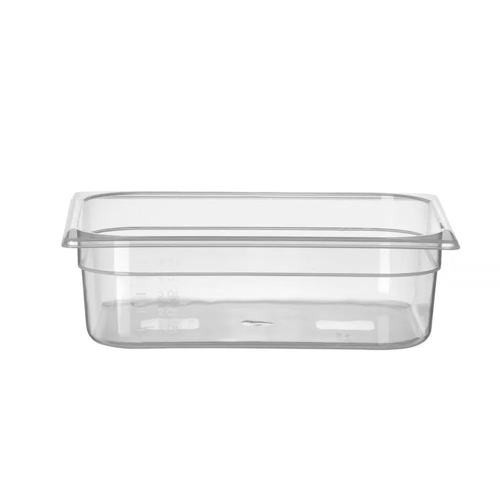 HENDI - Gastronorm - Behälter 1/2 Profi Line - Transparent, 6,5L, 325x265x100 mm - HENDI - GastroDeals