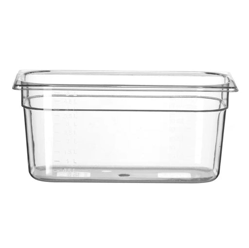 HENDI - Gastronorm - Behälter 1/3 Profi Line - Polycarbonat, Transparent, 5,7L, 325x176x150 mm - HENDI - GastroDeals