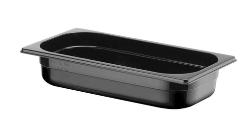 HENDI - Gastronorm - Behälter 1/3 Profi Line - Schwarz, 2,5L, 325x176x65 mm, Polycarbonat - HENDI - GastroDeals