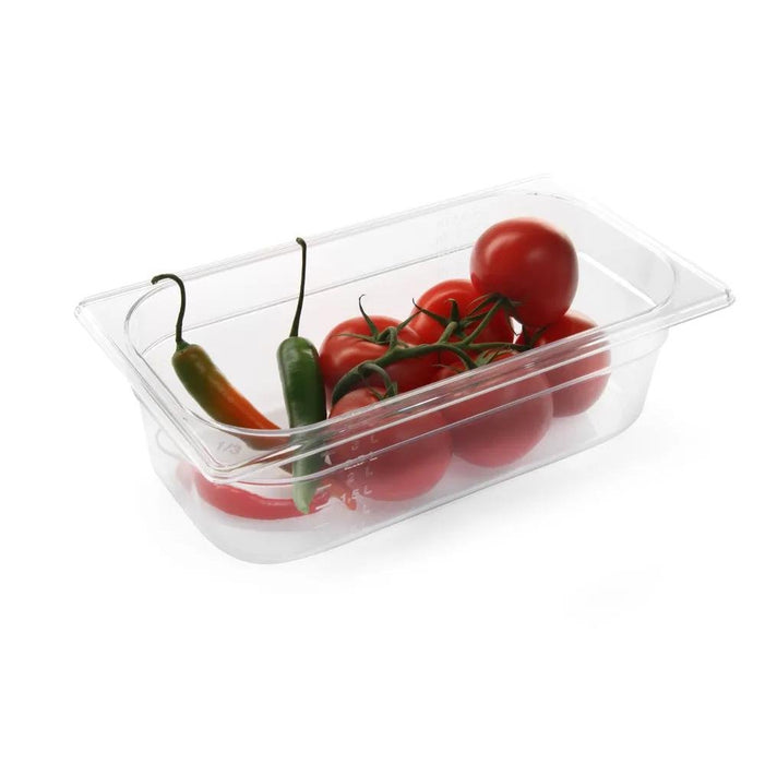 HENDI - Gastronorm - Behälter 1/3 Profi Line - Transparent, 2,5L, 325x176x65 mm, Polycarbonat - HENDI - GastroDeals