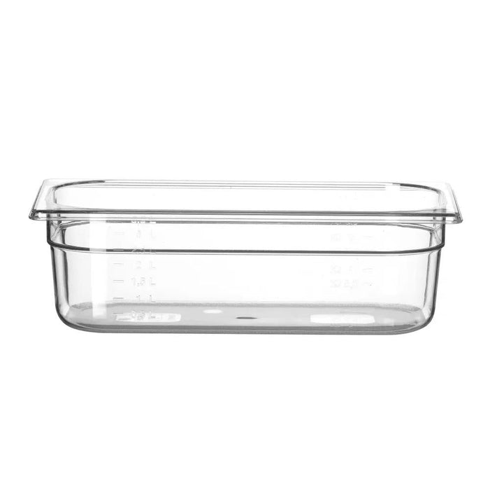 HENDI - Gastronorm - Behälter 1/3 Profi Line - Transparent, 4L, 325x176x100 mm, Polycarbonat - HENDI - GastroDeals