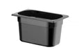 HENDI - Gastronorm - Behälter 1/4 Profi Line - Polycarbonat, Schwarz, 4L, 265x162x150 mm - HENDI - GastroDeals