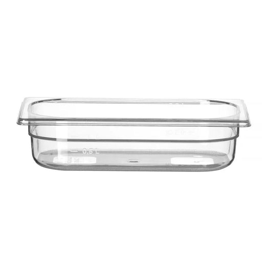 HENDI - Gastronorm - Behälter 1/4 Profi Line - Transparent, 1,8L, 265x162x65 mm - HENDI - GastroDeals