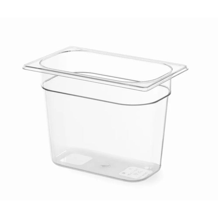 HENDI - Gastronorm - Behälter 1/4 - Profi Line, Transparent, 5,5L, 265x162x200 mm - HENDI - GastroDeals