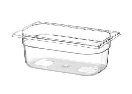 HENDI - Gastronorm - Behälter 1/4 Profi Line - Transparent, Polycarbonat, 2,8L, 265x162x100 mm - HENDI - GastroDeals