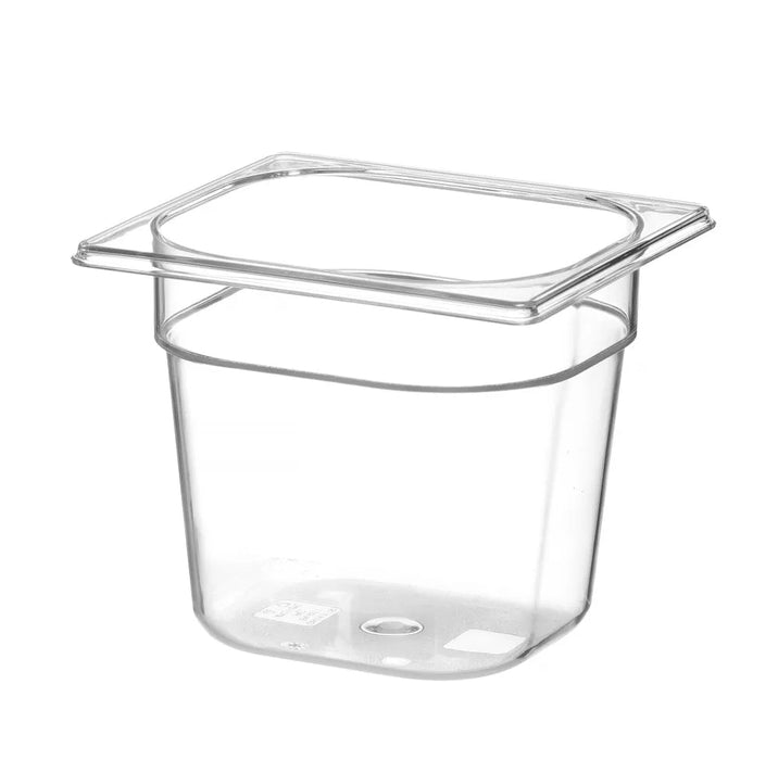 HENDI - Gastronorm - Behälter 1/6 Profi Line - Polycarbonat, 2,4L, Transparent, 176x162x150 mm - HENDI - GastroDeals