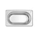 HENDI - Gastronorm - Behälter 1/9 - Budget Line, 1L, 176x108x100 mm, Edelstahl - HENDI - GastroDeals