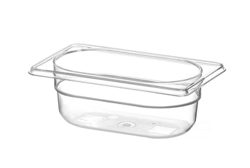 HENDI - Gastronorm - Behälter 1/9 Profi Line - Polycarbonat, Transparent, 0,6L, 176x108x65 mm - HENDI - GastroDeals