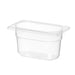 HENDI - Gastronorm - Behälter 1/9 Profi Line - Transparent, 1L, 176x108x100 mm - HENDI - GastroDeals