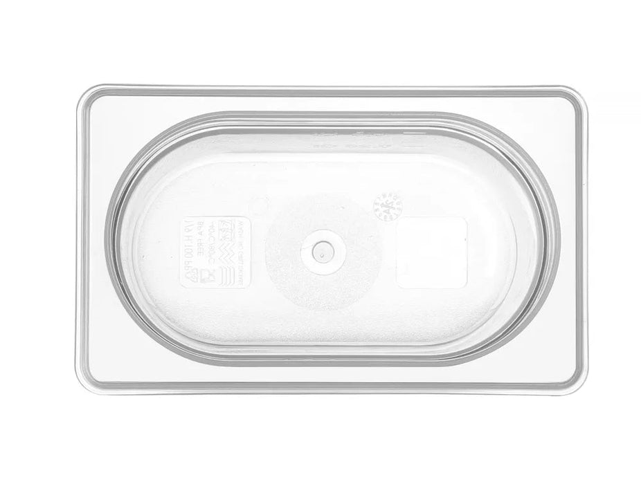 HENDI - Gastronorm - Behälter 1/9 - Transparent, 0,6L, 176x108x65 mm, Polypropylen - HENDI - GastroDeals