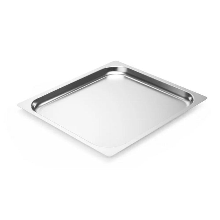 HENDI - Gastronorm Tablett GN 2/3 - Edelstahl, 354x325x20 mm, Ofengeeignet - HENDI - GastroDeals