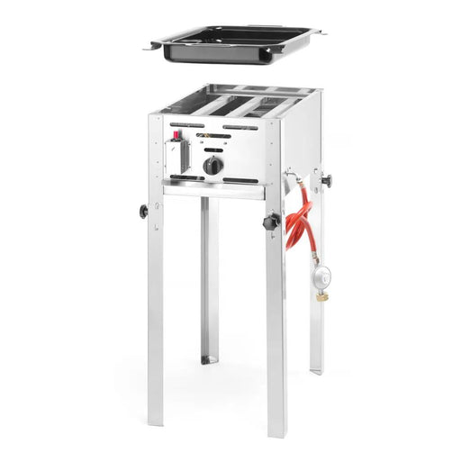 HENDI - Grill - Master Mini - 5,8 kW, 340x540x840 mm, Edelstahl - HENDI - GastroDeals