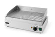 HENDI - Grillplatte Profi Line - Gerillt, 230V/2400W, 550x435x245 mm, Edelstahl - HENDI - GastroDeals