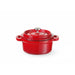 HENDI - Gusseisentopf - Emailliert, 0,27L, Rot, 130x100x48 mm - HENDI - GastroDeals