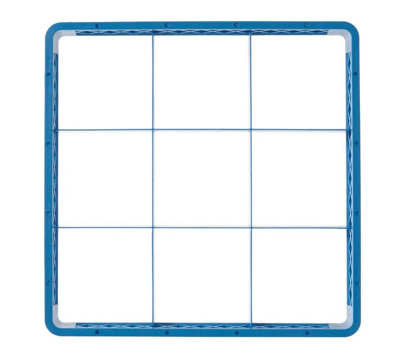 HENDI - HENDI Aufsatz für Geschirrspülkorb, 9 Fächer 150x150 mm, 500x500x(H)45mm - GastroDeals