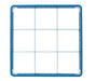 HENDI - HENDI Aufsatz für Geschirrspülkorb, 9 Fächer 150x150 mm, 500x500x(H)45mm - GastroDeals