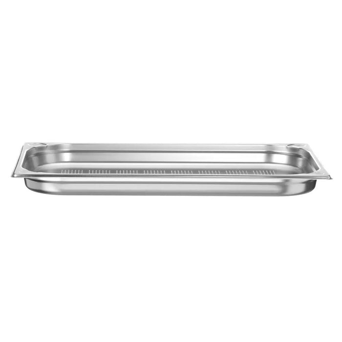 HENDI - HENDI Behälter GN 1/1 perforiert, Kitchen Line, GN 1/1, 5L, (H)40mm - GastroDeals