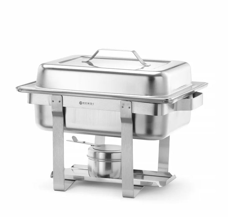 HENDI - HENDI Chafing Dish Gastronorm 1/2, Kitchen Line, 4,5L, 385x295x(H)310mm - GastroDeals