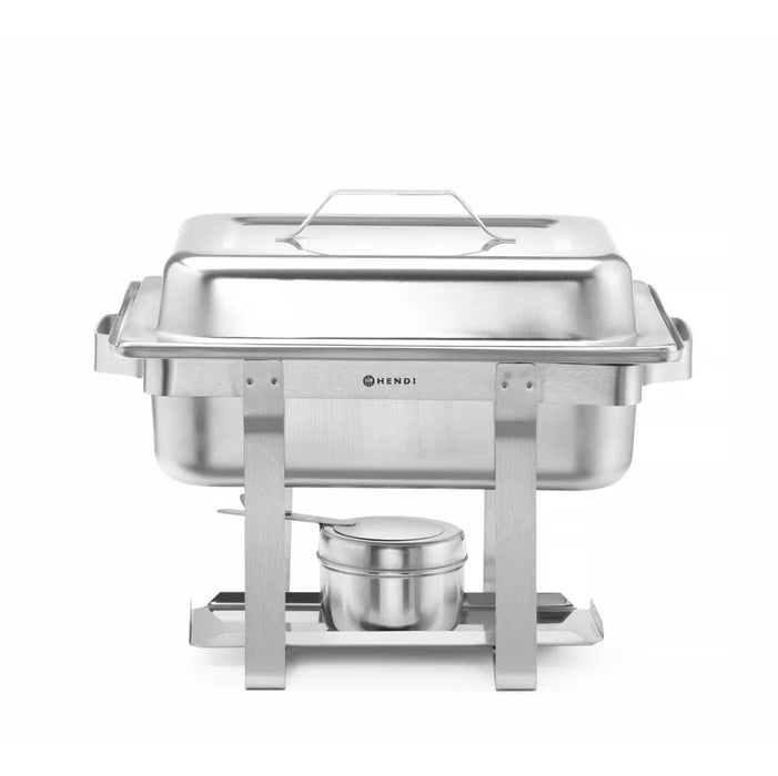 HENDI - HENDI Chafing Dish Gastronorm 1/2, Kitchen Line, 4,5L, 385x295x(H)310mm - GastroDeals