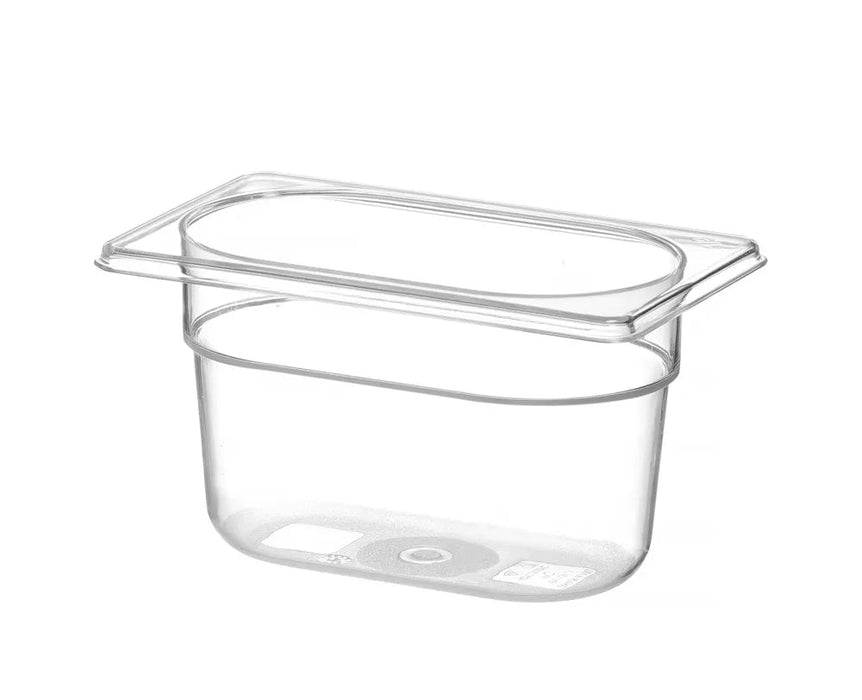 HENDI - HENDI Gastronorm - Behälter 1/9, Profi Line, GN 1/9, 1L, Transparent, 176x108x(H)100mm - GastroDeals