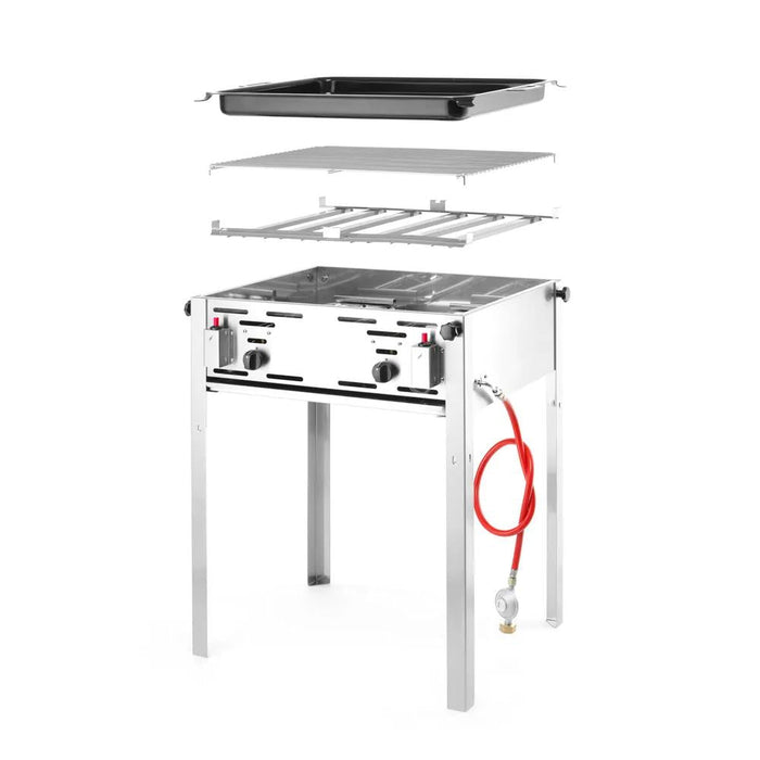 HENDI - HENDI Grill - Master Maxi, 11,6kW, 650x540x(H)840mm - GastroDeals