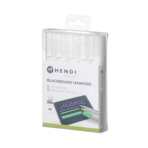 HENDI - HENDI Kreidemarker 6 mm, 5x weiß - GastroDeals