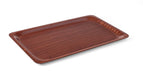HENDI - HENDI Serviertablett Woodform, rechteckig, Euronorm, Mahagoni, 370x530mm - GastroDeals