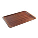 HENDI - HENDI Serviertablett Woodform, rechteckig, Euronorm, Mahagoni, 370x530mm - GastroDeals
