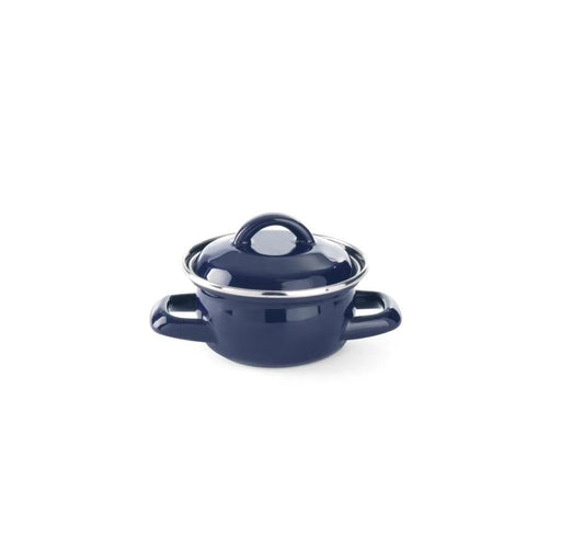 HENDI - HENDI Suppen - /Saucentöpfchen - mit Deckel, blau, 0,5L, Blau, ø115x(H)95mm - GastroDeals