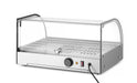 HENDI - HENDI Warmhaltevitrine einzeln, einzeln, Schwarz, 220 - 240V/800W, 556x376x(H)315mm - GastroDeals