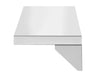 HENDI - Hintere Arbeitsplatte für Grillsystem Green Fire - Edelstahl, 650x298x160 mm - HENDI - GastroDeals