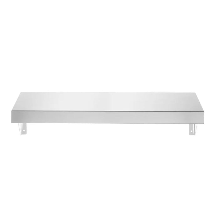 HENDI - Hintere Arbeitsplatte für Grillsystem Green Fire - Edelstahl, 650x298x160 mm - HENDI - GastroDeals