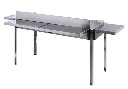 HENDI - Hintere Arbeitsplatte für Grillsystem Green Fire - Edelstahl, 650x298x160 mm - HENDI - GastroDeals