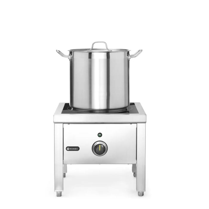 HENDI - Hochleistungs - Induktions - Hockerkocher - 400V/5000W, 422x400x366 mm, 11 Leistungsstufen - HENDI - GastroDeals