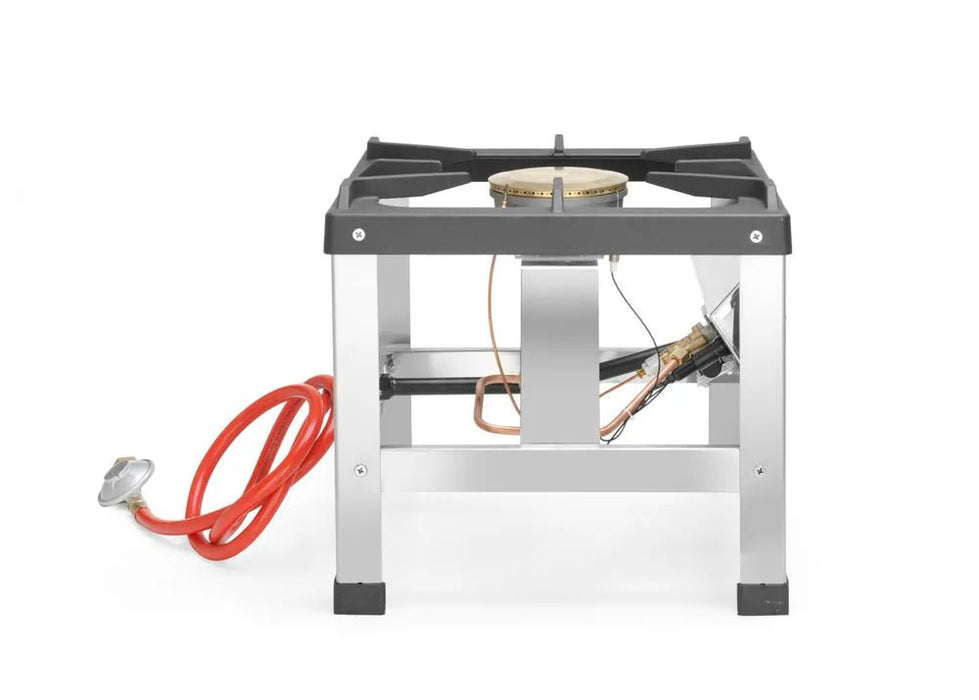 HENDI - Hockerkocher Kitchen Line - 6 kW, 400x440x390 mm, Edelstahl, inkl. Gasschlauch - HENDI - GastroDeals