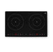 HENDI - Induktionskocher doppelt Kitchen Line - 230V/3500W, 608x405x54 mm, Boost - Modus - HENDI - GastroDeals