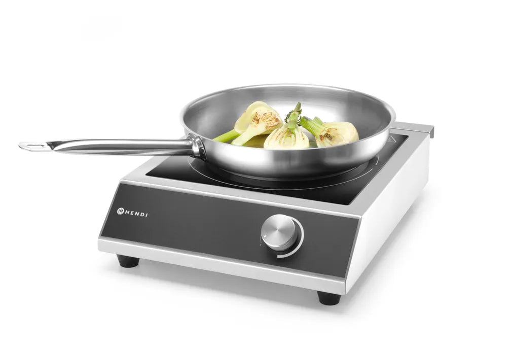 HENDI - Induktionskocher Modell 3500 M - Profi Line, 230V/3500W, 329x435x106 mm - HENDI - GastroDeals