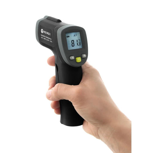 HENDI - Infrarot - Thermometer - Laserpointer, - 32ºC bis +400ºC, Haltefunktion - HENDI - GastroDeals