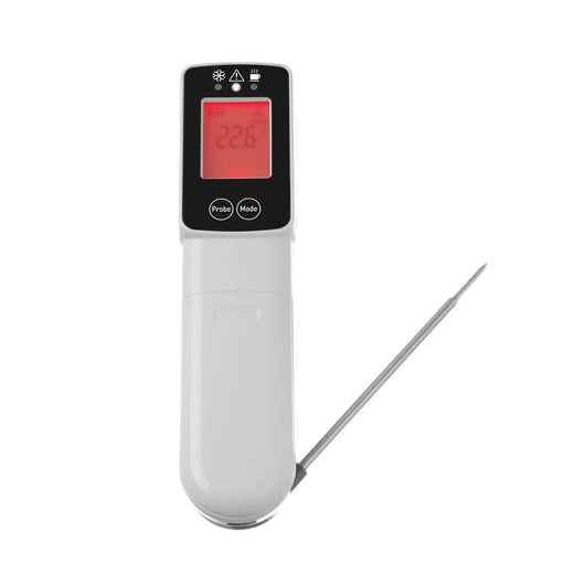 HENDI - Infrarot - Thermometer mit Sonde - Edelstahl, - 60ºC bis +350ºC, HACCP - HENDI - GastroDeals