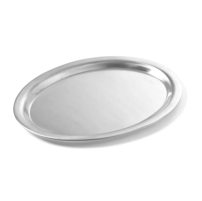 HENDI - Kaffeetablett - Oval, 285x220 mm, Edelstahl, Spülmaschinengeeignet - HENDI - GastroDeals